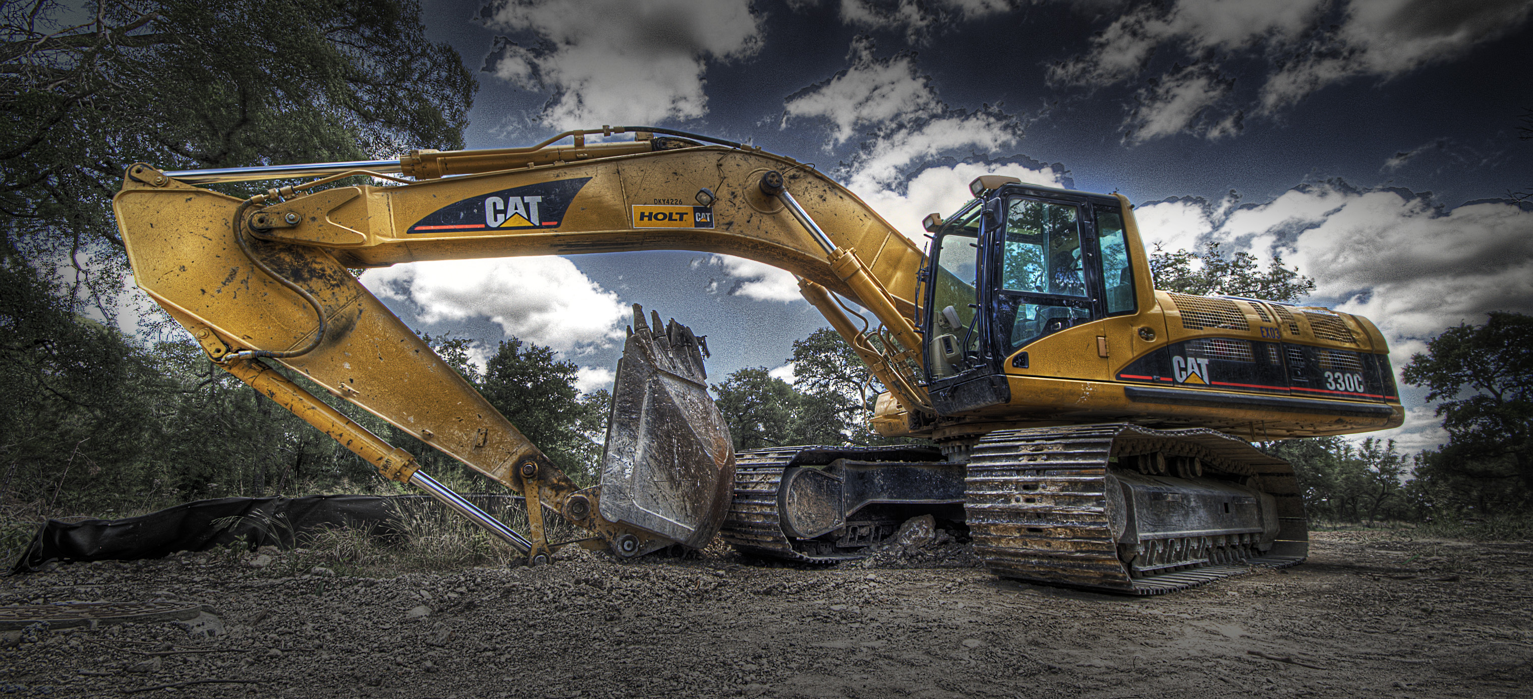 MSB Development excavator